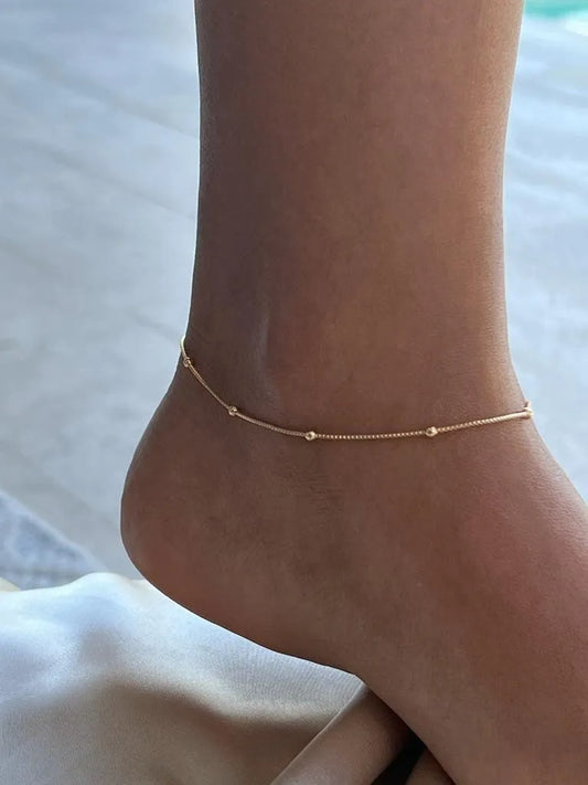 Ball Chain Anklets