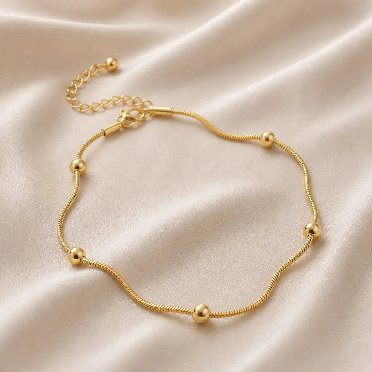 Ball Chain Anklets