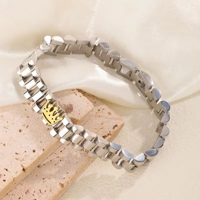 Crown 304 Stainless Steel bracelet