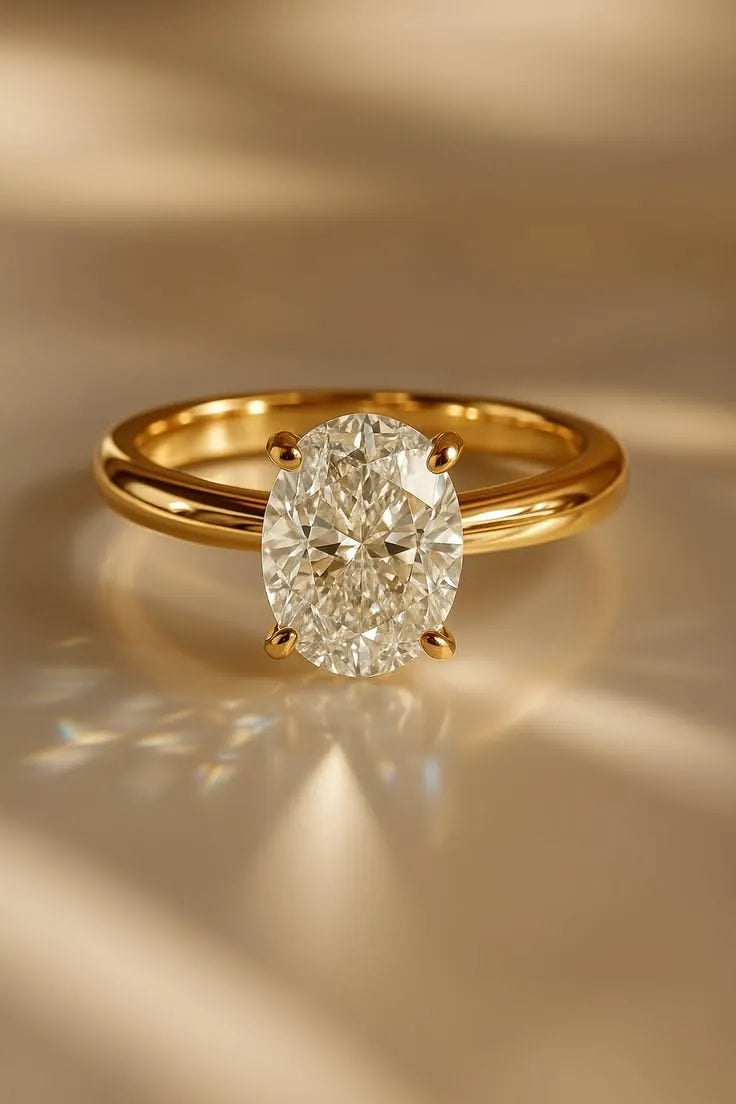 Oval Stone Ring