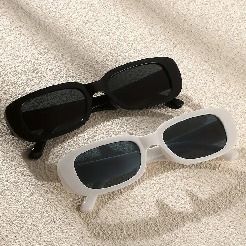 2pcs Small Square Fashion Glasses